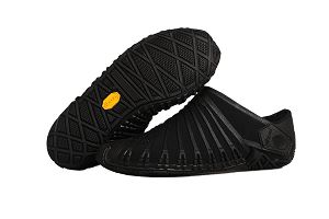 Vibram Furoshiki Black Womens Shoes | India-834950